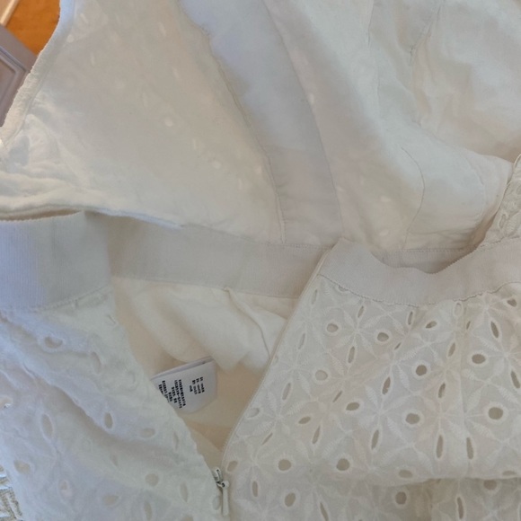 Stevie may broderie inhale eyelet white jumpsuit - Picture 9 of 10